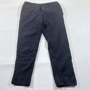 Jack Victor Pants Navy Jordan Stretch Wool Trousers Lightweight Everyday Sz 34R